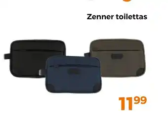 Trekpleister Zenner toilettas aanbieding