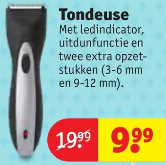 Kruidvat Tondeuse aanbieding