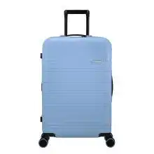 Wehkamp American Tourister trolley Novastream 67 cm. Expandable lichtblauw aanbieding