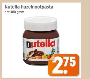 Lekker Makkelijk Nutella Hazelnootpasta aanbieding