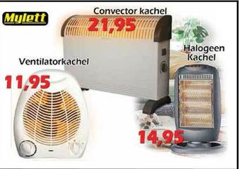 iTEK Mylett Ventilatorkachel, Convector Kachel Of Halogeen Kachel aanbieding