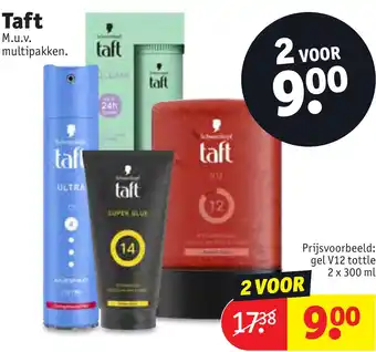 Kruidvat Taft aanbieding