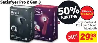 Kruidvat Satisfyer Pro 2 Gen 3 aanbieding