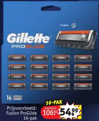 Kruidvat Fusion ProGlide 16-pak aanbieding