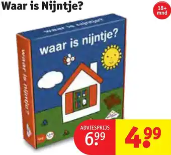 Kruidvat Waar is Nijntje aanbieding