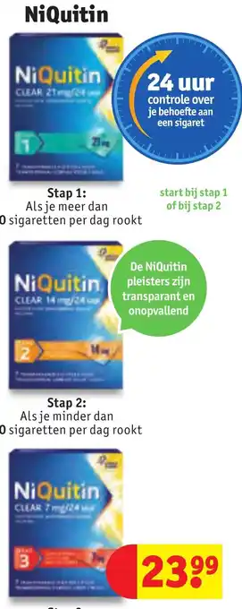 Kruidvat NiQuitin aanbieding