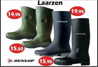 iTEK Dunlop Laarzen aanbieding