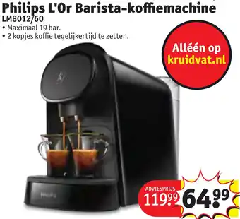 Kruidvat Philips L'Or Barista-koffiemachine aanbieding