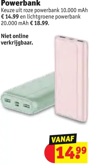 Kruidvat Powerbank aanbieding