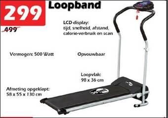 iTEK Loopband aanbieding