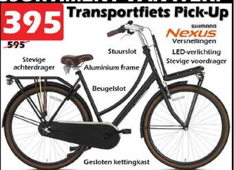 iTEK Transportfiets Pick-Up aanbieding