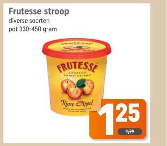 Dagwinkel Frutesse Stroop aanbieding