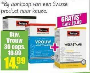 Gezond & Wel Swisse Product aanbieding