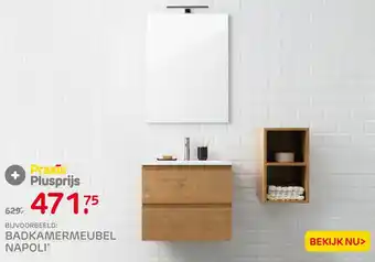 Praxis BADKAMERMEUBEL NAPOLI aanbieding