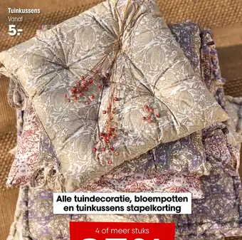 Kwantum Tuinkussens aanbieding