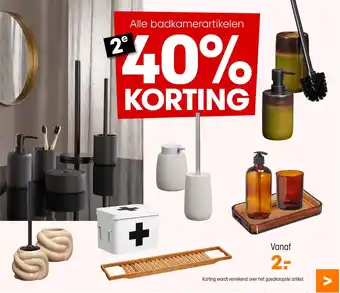 Kwantum Alle badkamerartikelen aanbieding