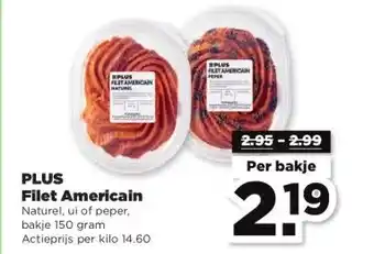 PLUS PLUS Filet Americain aanbieding