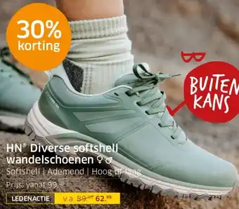 ANWB HN Diverse softshell wandelschoenen aanbieding