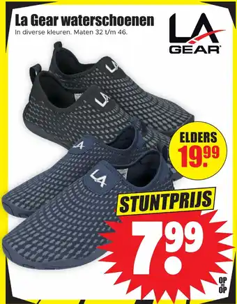 Dirk La Gear waterschoenen aanbieding