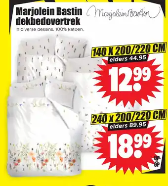 Dirk Marjolein Bastin Marjolein Bastin dekbedovertrek aanbieding