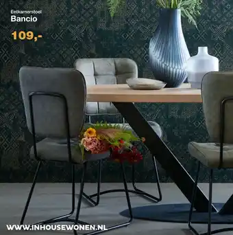 IN.HOUSE Eetkamerstoel Bancio aanbieding