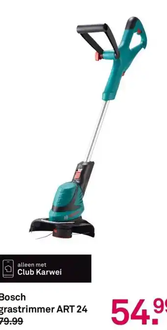 Karwei Bosch grastrimmer ART 24 aanbieding