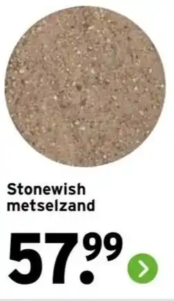 GAMMA Stonewish metselzand aanbieding