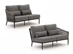 Kees Smit Bellagio Mineo loungemodule linker + rechterarm 144cm aanbieding