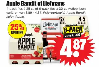 Dirk Apple Bandit of Liefmans aanbieding