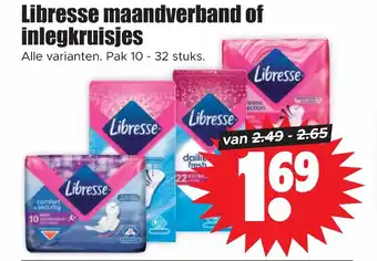 Dirk Libresse maandverband of inlegkruisjes aanbieding