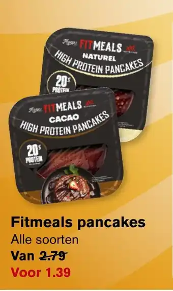 Hoogvliet Fitmeals pancakes aanbieding