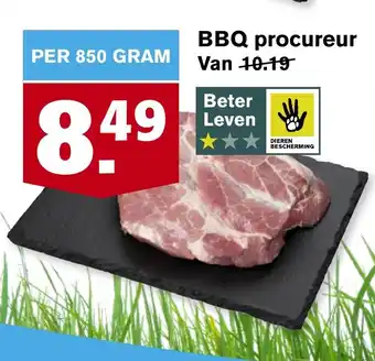 Hoogvliet BBQ procureur aanbieding