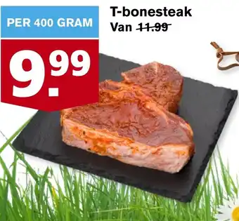 Hoogvliet T-bonesteak aanbieding