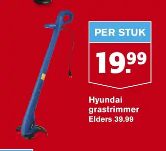 Hoogvliet Hyundai grastrimmer aanbieding