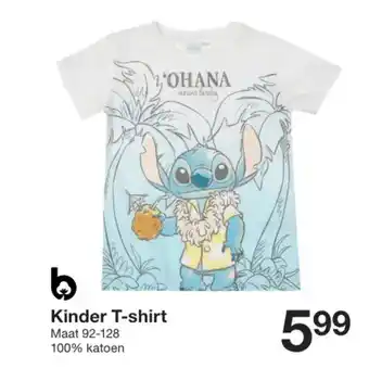 Zeeman Kinder T-shirt aanbieding