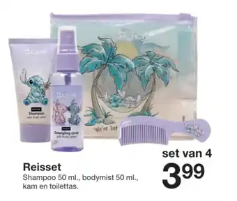 Zeeman Reisset aanbieding