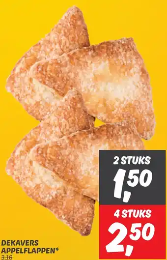 Dekamarkt APPELFLAPPEN aanbieding