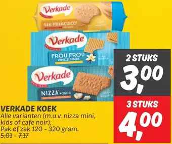 Dekamarkt VERKADE KOEK aanbieding