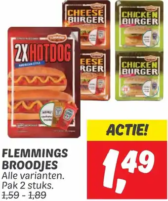 Dekamarkt FLEMMINGS BROODJES aanbieding