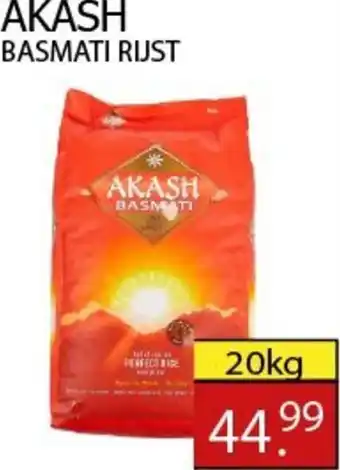 Tanger Markt AKASH BASMATI RIJST 20kg aanbieding