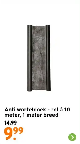 GAMMA Anti worteldoek - rol á 10 meter, 1 meter breed aanbieding