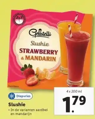 Lidl Slushie aanbieding