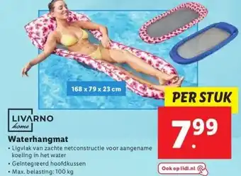 Lidl Waterhangmat aanbieding