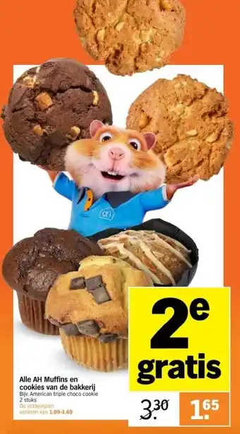 Albert Heijn Alle AH Muffins aanbieding