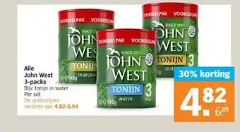 Albert Heijn John West aanbieding