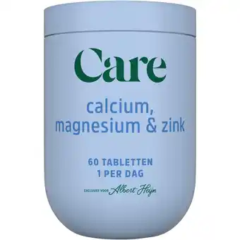 Albert Heijn Care Calcium magnesium zink aanbieding