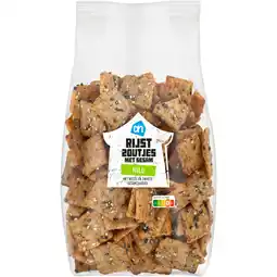 Albert Heijn AH Rijstzoutjes met sesam mild aanbieding