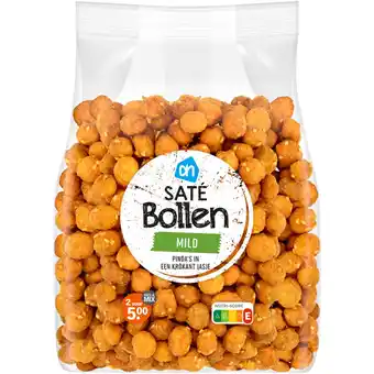 Albert Heijn AH Saté bollen mild aanbieding