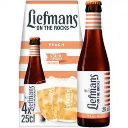 Albert Heijn Liefmans Peach 4-pack aanbieding