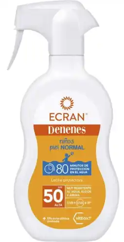 De Online Drogist Ecran Sun Care Kids Spray SPF50+ aanbieding